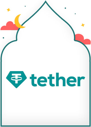 طريقة الدفع Tether