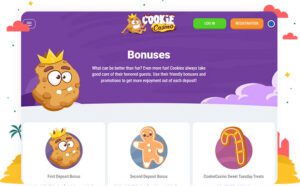 المكافآت والعروض الترويجية في كازينو Cookie