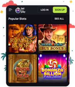 تشكيلة الألعاب في كازينو Betandplay