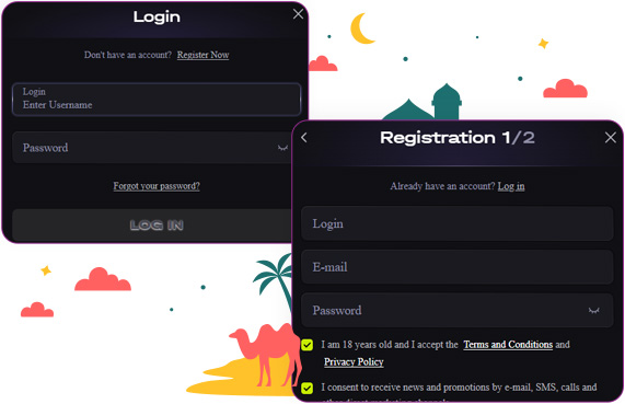 تسجيل الدخول والتسجيل في كازينو MadCasino
