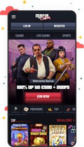 كازينو MafiaCasino للأجهزة المحمولة