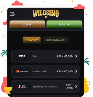 طرق الدفع في كازينو Wildsino