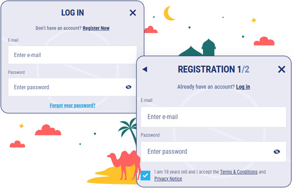 تسجيل الدخول والتسجيل في كازينو TikiTaka