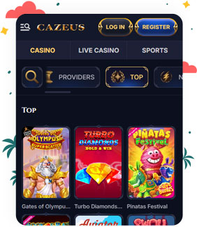 تسجيل الدخول والتسجيل في كازينو Cazeus