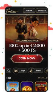 كازينو Casina للأجهزة المحمولة