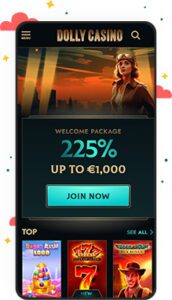 كازينو DollyCasino للأجهزة المحمولة