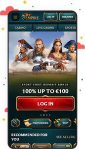 كازينو MyEmpire للأجهزة المحمولة