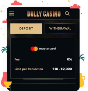 طرق الدفع في كازينو DollyCasino