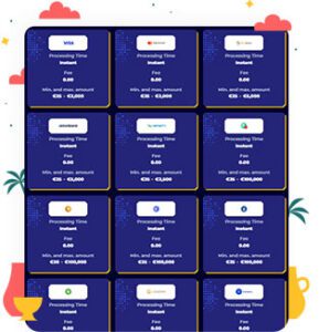 طرق الدفع في كازينو Mr.Pacho