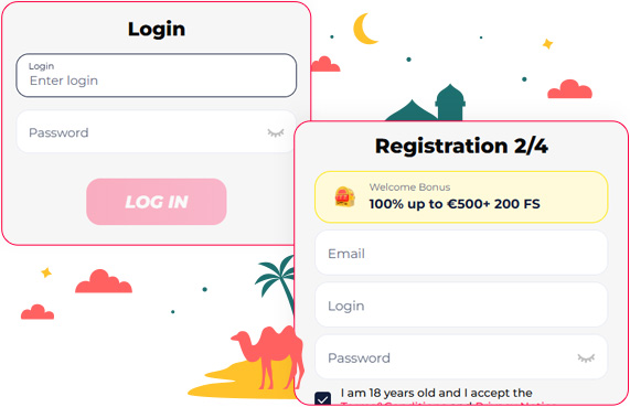 تسجيل الدخول والتسجيل في كازينو GreatWin