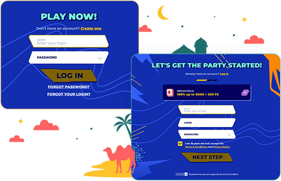 تسجيل الدخول والتسجيل في كازينو Mr.Pacho