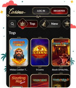 تسجيل الدخول والتسجيل في كازينو Casina