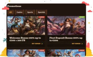 المكافآت والعروض الترويجية في كازينو FatPirate