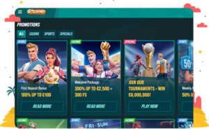 المكافآت والعروض الترويجية في كازينو Golisimo