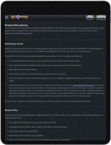 أمن كازينو Astromania