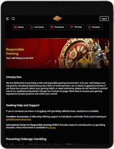 أمن كازينو SpinGrande