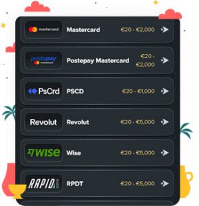 طرق الدفع في كازينو Astromania