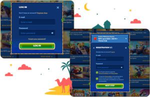 التسجيل وتسجيل الدخول في كازينو Pandido