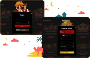 تسجيل الدخول والتسجيل في كازينو SpinGrande