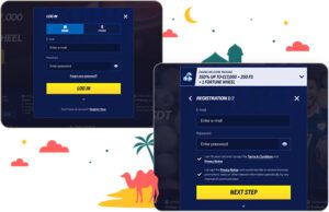 تسجيل الدخول والتسجيل في كازينو BetScore