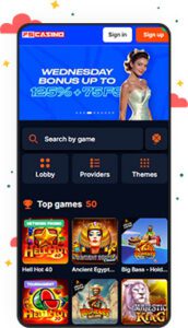 كازينو FS Casino للأجهزة المحمولة