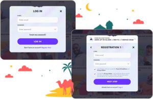تسجيل الدخول والتسجيل في كازينو Vipsta