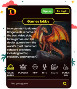 تشكيلة الألعاب في كازينو DragonSlots