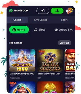 تشكيلة الألعاب في كازينو Spinoloco
