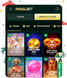 تسجيل الدخول والتسجيل في كازينو ThrillBet