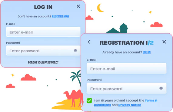 تسجيل الدخول والتسجيل في كازينو OnlySpins