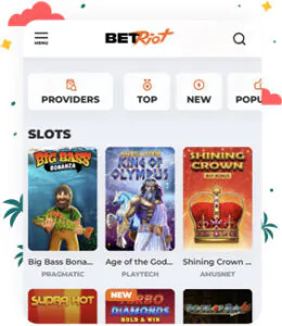 تسجيل الدخول والتسجيل في كازينو BetRiot