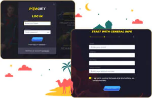 تسجيل الدخول والتسجيل في كازينو Powbet