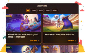 المكافآت والعروض الترويجية في كازينو Alawin